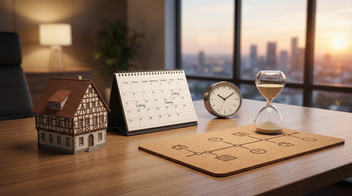Wie lange dauert ein Immobilienverkauf?